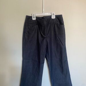 Women’s New York and company wide leg Jean trousers size 2 short ( they were hem
